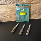 Vintage Ace 3 Pc Tap Set - Made Usa 7/16 X 20 Nf 25/64 Drill Henry Hanson New. Price: $18.99.