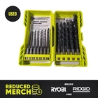 Ryobi Black Oxide Hex Shank Twist Drill Bit Set (25-PIECE) No Clip Used. Price: $20.78.