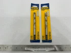 (2) New Irwin 15/32" Drill Bit - High Speed Steel 3/8" Reduced Shank 73830. Price: $17.90.