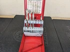 #BD779 Snap On Tools DBP115 Piece Nickel Plated Drill Bit Set Used. Price: $49.95.