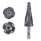 Rogaper M35 Four Spiral Flute Cobalt Step Drill Bit, 1/4-3/4 Wear-resistant T... New. Price: $27.95.