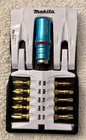 Makita B-27159**11 Pc Set Of Magnetic Bits / Holder**for Impact Drivers**new. Price: $50.00.