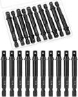 Bates- Impact Adapter Square Socket Set, 10 Pcs, 1/4" Tip, Drill New. Price: $11.62.