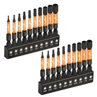 Toolant Impact Hex Head Allen Wrench Drill Bit Set 20PCS (metric&sae), 1/4 New. Price: $24.50.