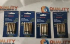 Bosch TDP2205 Titanium Power In. Screwdriver Bits #2 - 4 Packs Of Each New. Price: $23.99.