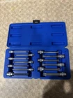 Cornwell CBS-TX1302SXL 13PC Torx T8-T60 1/4 3/8 Dr. Long Star Bit Socket Set Used. Price: $135.00.