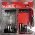 Craftsman CMAF1224 24-PIECE Screwdriver Set New!. Price: $10.99.