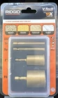Ridgid 4 Piece Diamond Hole Saw Kit Wet Dry Ceramic Porcelain Glass New. Price: $73.99.
