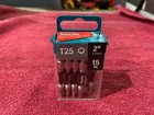 Makita T25 2" Torx Power Bit 15 Pk Model: E-01074 New In Package Ships Free!!. Price: $19.95.