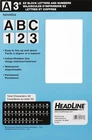 Headline Sign 2572 Stick-on Ez Block Letters And 3X3 Inches, Inch, White New. Price: $9.71.