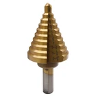 Titanium Step Drill Bit 1/4 To 1-3/8 Inches, 10 Sizes High-speed Steel ... New. Price: $12.20.