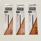 Ridgid Tools 9/64" Inch Black Oxide Drill Bit (lot Of 3) For Wood Metal Plastic New. Price: $14.39.