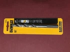 New Dewalt 3/8" Black Oxide General Purpose Drill Bit DW1124. Price: $8.99.
