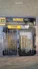 Dewalt Impact Ready 23-PC Pilot Point Titanium Coated Drill Bit Set W/case New. Price: $27.97.
