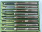 Vintage Craftsman Wood Lathe Chisel Set High Speed Steel Usa Tools 8PC Used. Price: $54.99.
