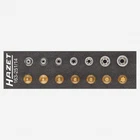 Hazet 163-251/14 1/4" Internal And External Torx Socket Set, Pieces New. Price: $151.03.