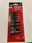 Powerbuilt Zeon Sae Hex Bit Socket For Damaged Bolts (8 Piece Set) 642574 New. Price: $25.00.