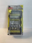 Ryobi Impact Rated Driving Kit, 20-PIECE (AR2036) Open. Price: $14.55.