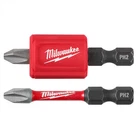 48-32-4550MILWAUKEE Tool Shockwave Impact Duty Magnetic Attachment And PH2 Bit New. Price: $18.71.