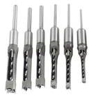 Pack Square Hole Mortise Chisel Drill Bit Saw 6.4/8/9.5/12.7/14/16MM New. Price: $25.27.