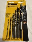 Dewalt DW1720 Brad Point Bit Set, 6-PIECE New. Price: $15.00.