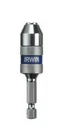 Irwin Bit Extension 1/2 Inch 1/4 Holder Quick Change Chrome Chn 4935703 New. Price: $12.38.
