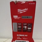 Milwaukee Shockwave Impact Duty 100PC Drill/driver Bit Set 48-32-5150 Open. Price: $39.99.