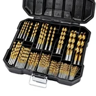 Comoware 100 Pcs Titanium Drill Bit Set - High Speed For Steel, Wood,... New. Price: $32.90.