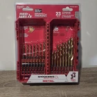 Milwaukee 48-89-4631 23PC Titanium Shockwave Drill Bit Set New. Price: $34.95.