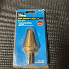 Ideal Titanium Coating Step Drill Bit 9/16 To Number 35-514 New. Price: $54.99.