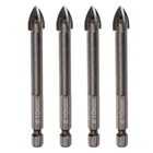 4PCS Titanium Masonry Drill Bit 10MM Concrete With Hex Shank New. Price: $22.46.
