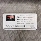 Jet Industrial Quality Piece Mortising Bit & Chisel Set MBC-5 Used. Price: $42.95.