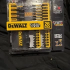 Dewalt 26PC Flex Torq Impact Ready Drive Bit Set New. Price: $19.99.