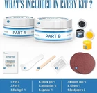 Fiberglass Tub Repair Kit (color Match), Porcelain Sink, Shower And New. Price: $23.23.