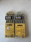 Lot Of 2 Dewalt 5-PIECE Rock Carbide Sds+ Hammer Bit Set DW5470 New. Price: $38.00.