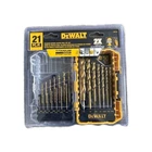 Dewalt DW1342 21 Pieces Titanium Tip Drill Bit Set New. Price: $26.99.