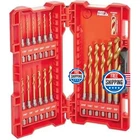 Milwaukee 48-89-4680 18-PIECE Shockwave Impact Duty Thunderbolt Titanium Drill New. Price: $78.99.