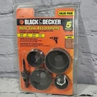 Black+decker Hole Saw Kit, Assorted, 5-PIECE (71-120) New. Price: $14.99.