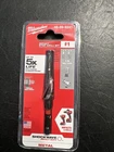 Milwaukee 48-89-9241 Impact Step Drill Bit, #1 -quick Change Shank Free Shipping New. Price: $31.25.
