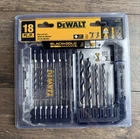 Dewalt DWAH1188 Black And Gold Impact Ready Metal Drill Bit Set (18-PIECE) New. Price: $31.63.