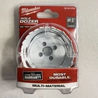 Milwaukee 49-56-0158 Hole Dozer 2-5/8" 67MM Bi-metal Saw New Sealed. Price: $16.96.