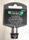 Vim Tools 1/4" Square Drive Hex Locking Bit Holder Socket Adapter #HL414 New. Price: $18.59.
