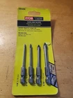 Ryobi AR1650G Speedload+ Carbide Hex Shank Glass/tile Drill Bit Set ( 4-PIECE) New. Price: $12.00.