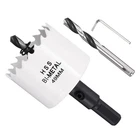 Metallixity Bi-metal Hole Saw 1-15/16", M42 Hss Circular Head 49MM Cutter New. Price: $14.21.