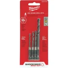 Milwaukee Shockwave Hex Multi-bit Set 48-89-4444 New. Price: $17.00.