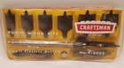 Craftsman No. 9-2082 Power Wood Bits Used. Price: $12.00.