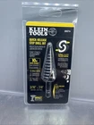 Klein Tools QRST14 Step Drill Bit, Quick Release, Spiral Flute, 3/16 7/8 New. Price: $23.95.