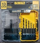 Dewalt DW1163 13 Pc Black Oxide Drill Bit Set With Pilot Point New!. Price: $19.99.