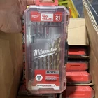 Milwaukee Shockwave Impact Duty Drill & Drive Set (21-PIECE) New. Price: $23.80.