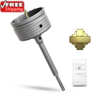 4-5/16" Concrete Hole SAW,110MM Masonry With 220MM Sds Plus Shank Conn New. Price: $25.68.
